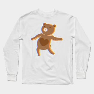 Brown dancing bears Long Sleeve T-Shirt